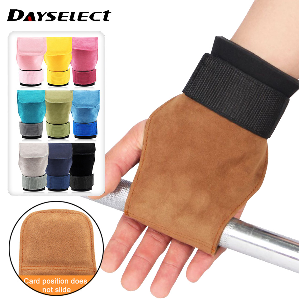 Workout Glove Gym - 1Pcs Cowhide Gym Gloves Anti-Skid Weight