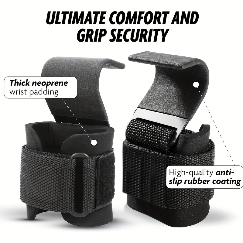 Weight Lifting Hook Grips With - Workout Glove Gym review and price