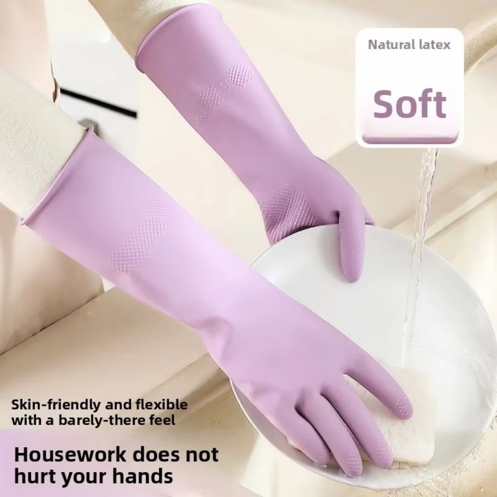 Latex Dish Washing Gloves with - Dish Glove Rubber review and price